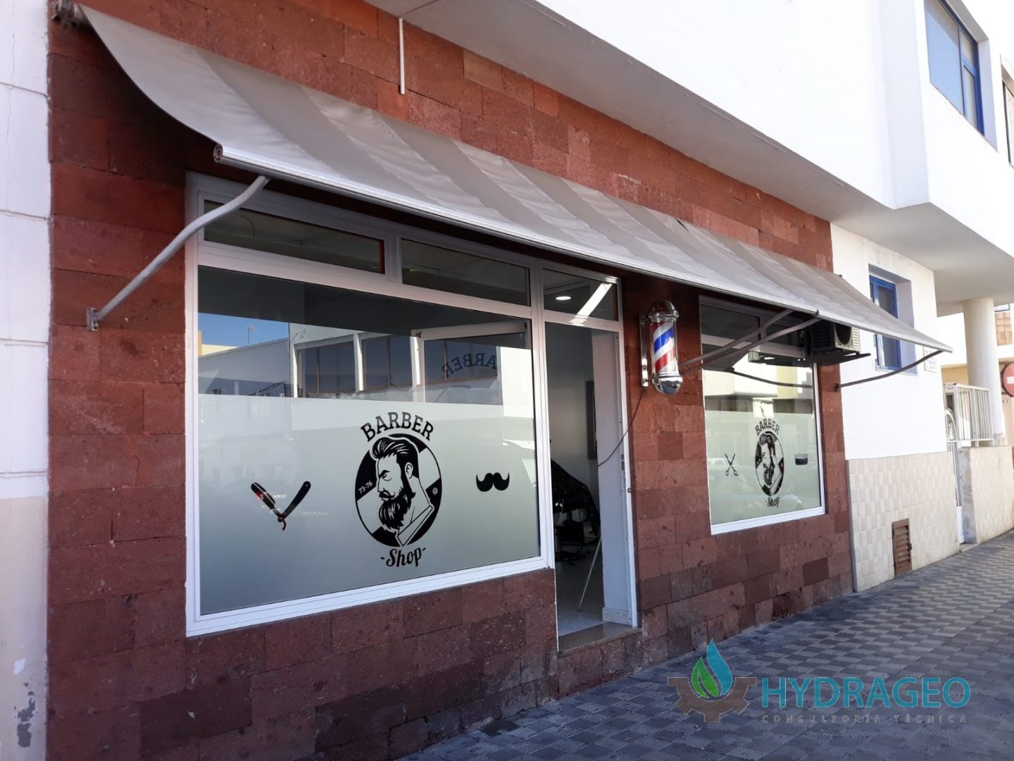 Licencia apertura barbería Hydrageo