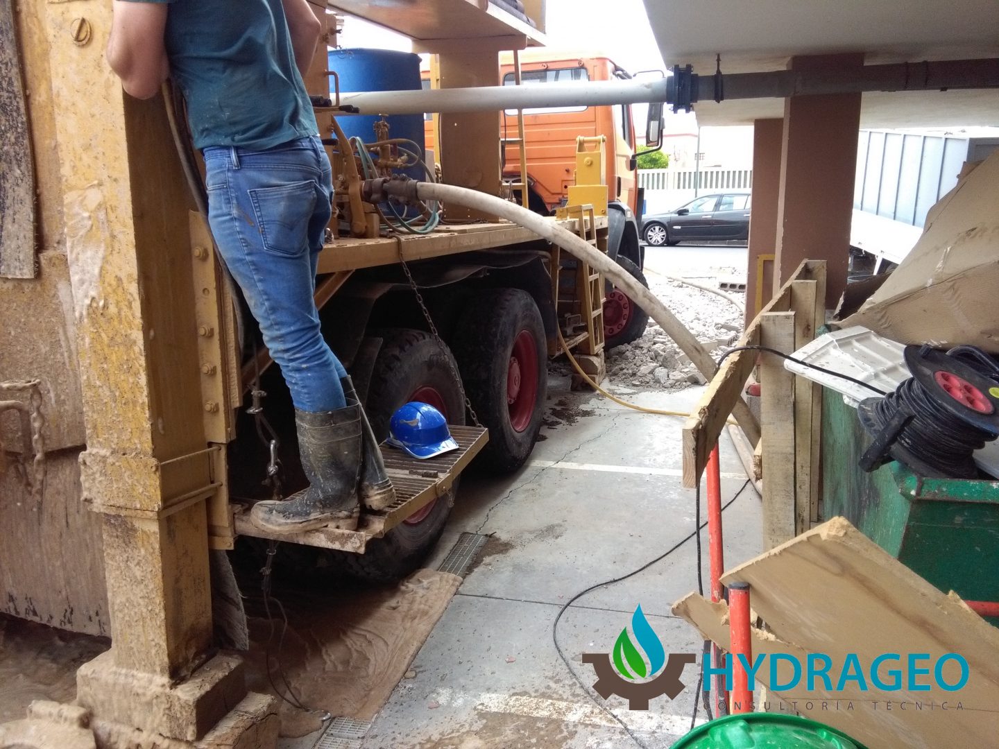 Perforación sondeos desaladora Hydrageo2
